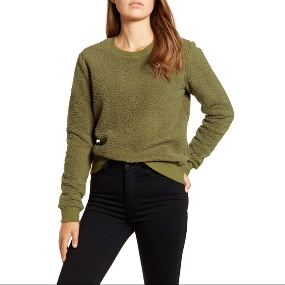 LUCKY BRAND - Fleece Sweatshirt - Picture 1 of 11